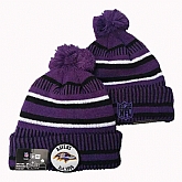Baltimore Ravens Team Logo Knit Hat YD (3),baseball caps,new era cap wholesale,wholesale hats